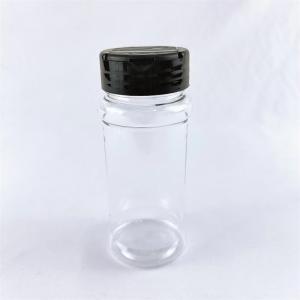Quality PET plastic sprinkling can sesame pepper powder bottle wholesale