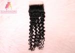Italy 4x4 Lace Closure Full Cuticle Aligned Deep Wave 100% Virgin Human Hair