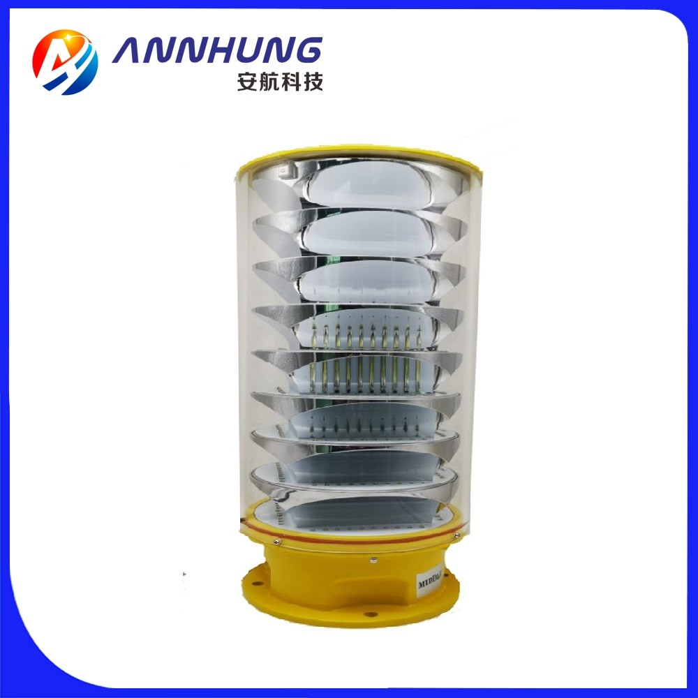 Ultra High - Intensity CREE LED Aviation Obstruction Light Die - Casting Aluminum Alloy