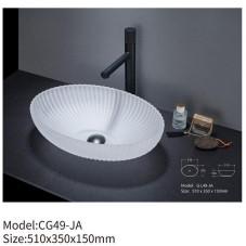 Quality Above Counter Top Wash Hand Round Glass Basin Sink Bowl For Home Hotel Bathroom wholesale