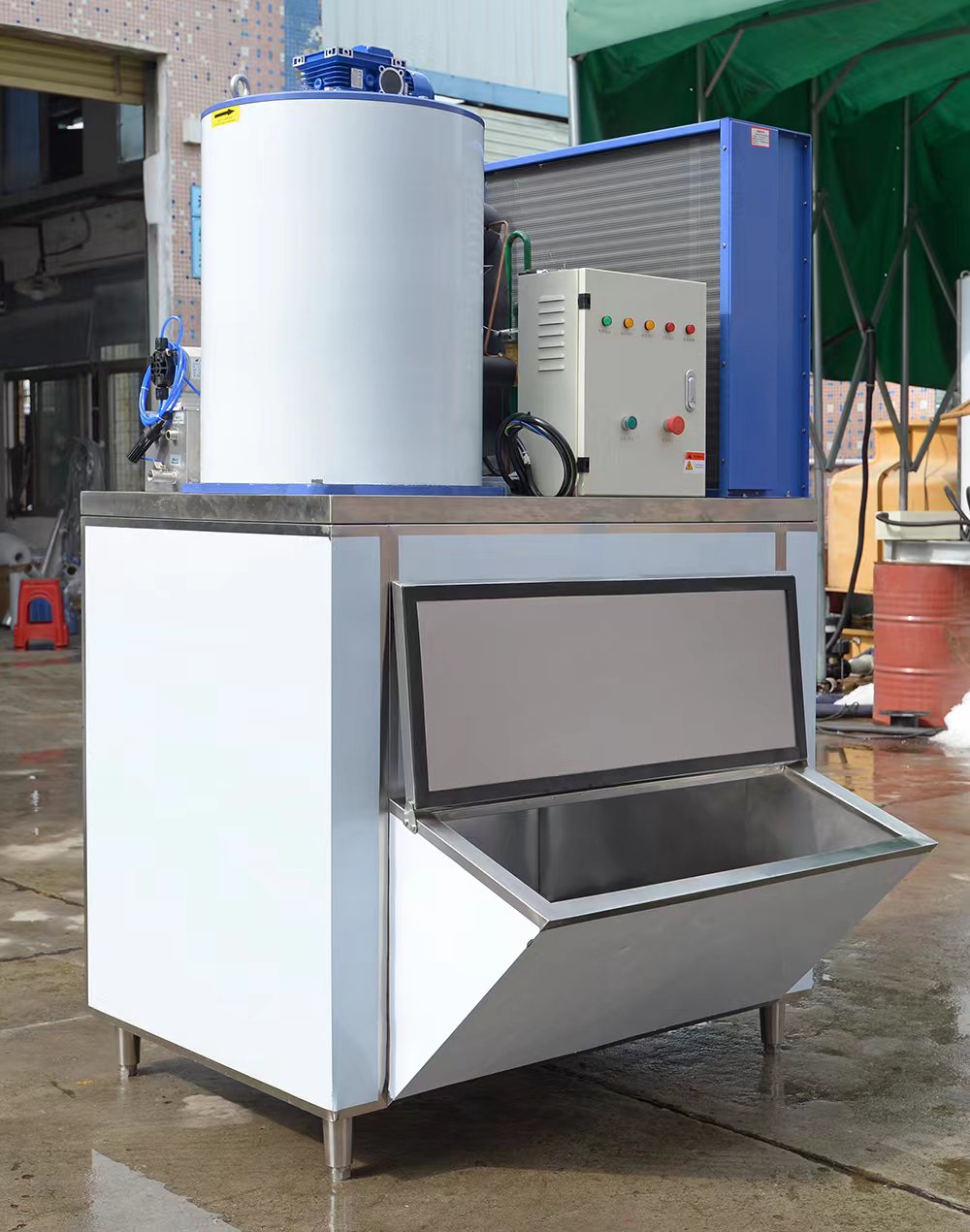 2ton 2000kg Ice Block Maker for Commercial Industrial Ice Making Machine Business Sale Other name Ice Maker Machine