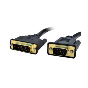 Quality DVI male to VGA male projector cables wires data lines link high quality China top wholesale