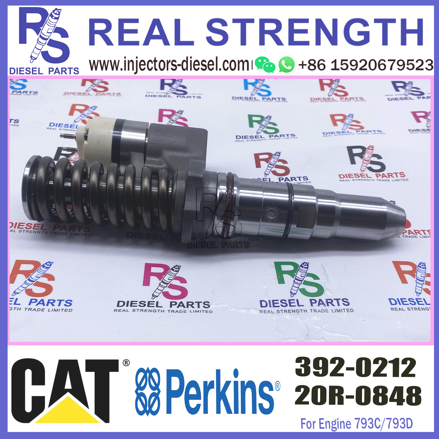 392-0212 392-0220 For Caterpillar injector 3506 3508 3512 3516 3524 Engine 392-0211 20R-0848