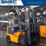 Fb15 Battery Powered 1.5 Ton 4 wheel electric forklift trucks With Free Spare
