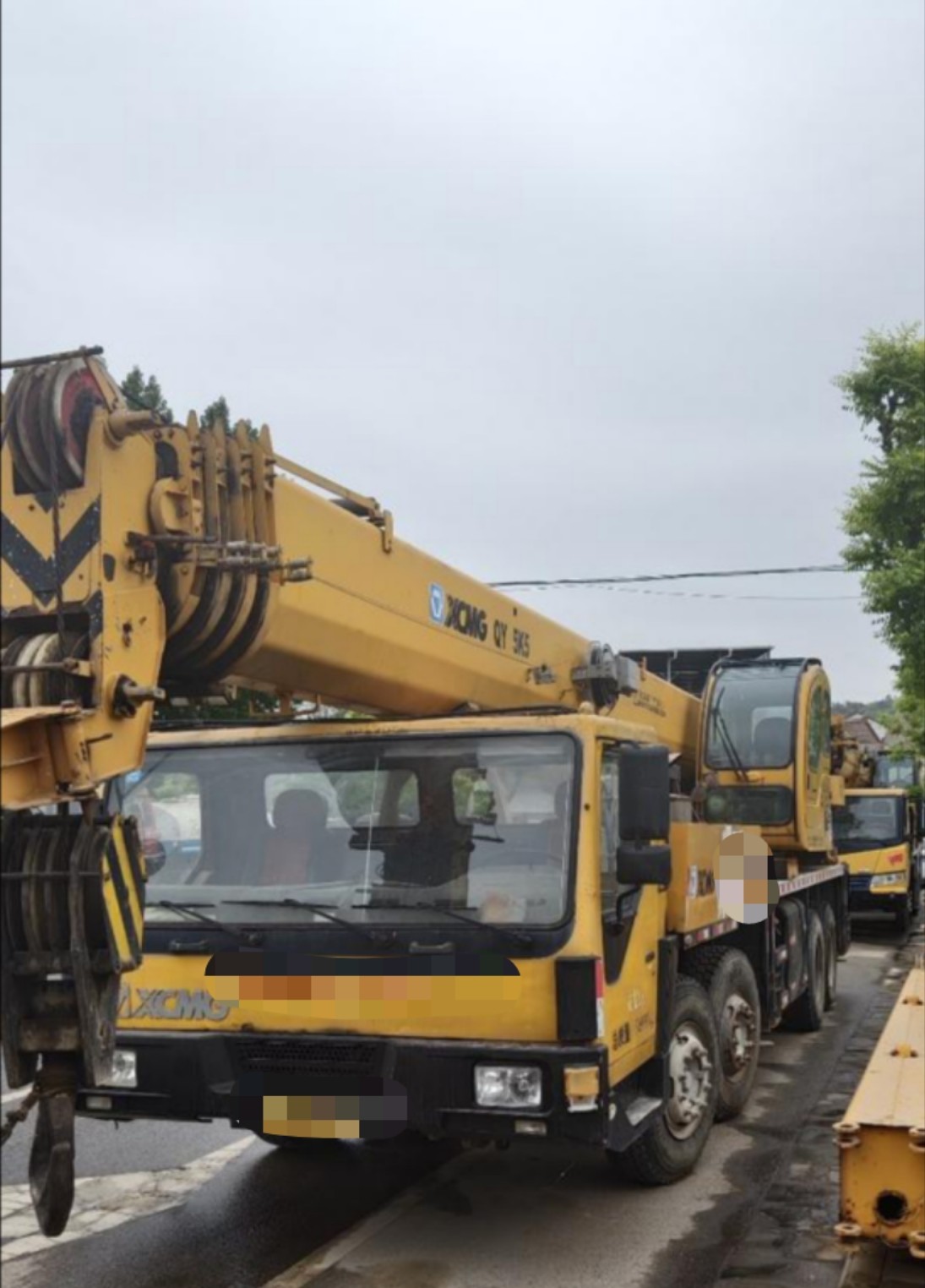 Five-Arm Crane Jib QY35K5 2014 Years XC MG Mobile Crane 35tons for Heavy-Duty Construction Projects