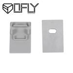 56*24mm Plaster LED Profile Anti-Dazzle Aluminum Channel For LED Strip