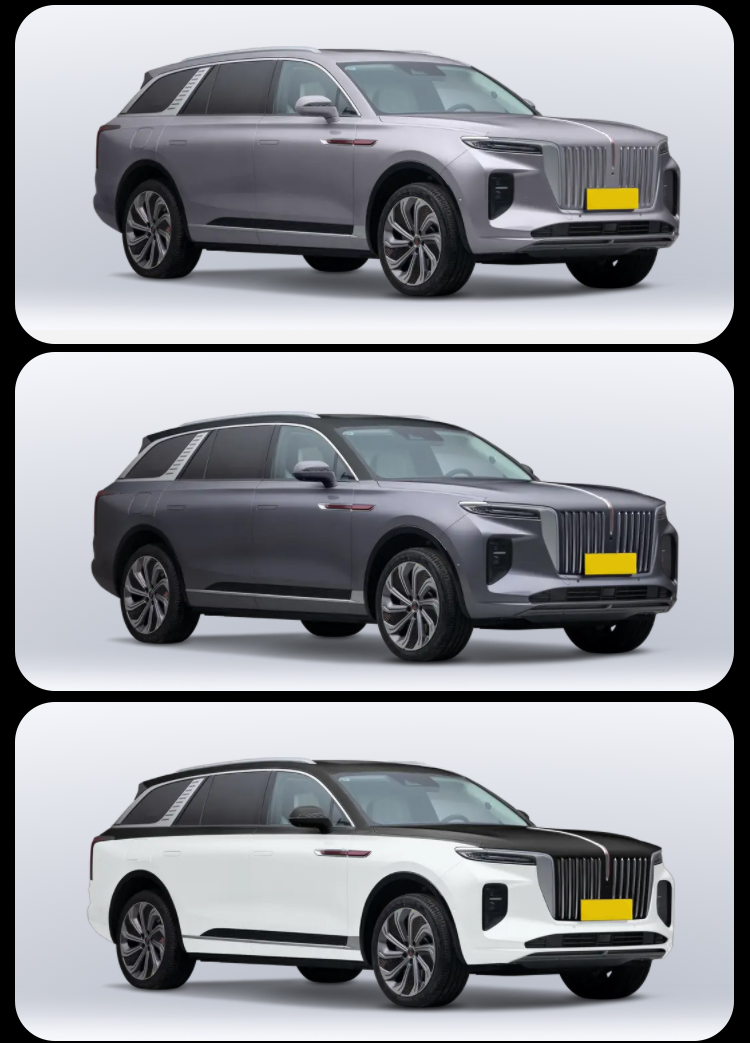 Pure Electric 0.8h Max Power 320 435ps Hongqi E-Hs9 2023 Energy Vehicle with Ternary Lithium Battery and Fast Charging