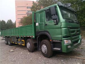 Quality HW19710 Transmission 10 Wheeler Cargo Truck , Commercial Diesel Cargo Truck wholesale
