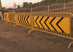 Quality Professional Metal Pedestrian Barriers , Metal Crowd Barriers For Exhibitions / Festive Parties wholesale
