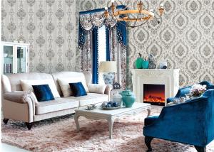 Quality Fashion 1.06 Meter Wallpaper For Feature Wall Living Room , Eco Friendly wholesale