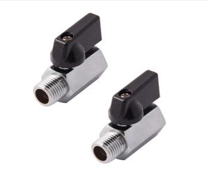 Quality Mini Ball Valve NPT Female x Male Shut-Off Valve in Equal Stainless Steel 301/304/316 wholesale