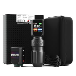 Quality 4.0MM Stroke Wireless Tattoo Pen 1600 MAh Cordless Tattoo Gun wholesale