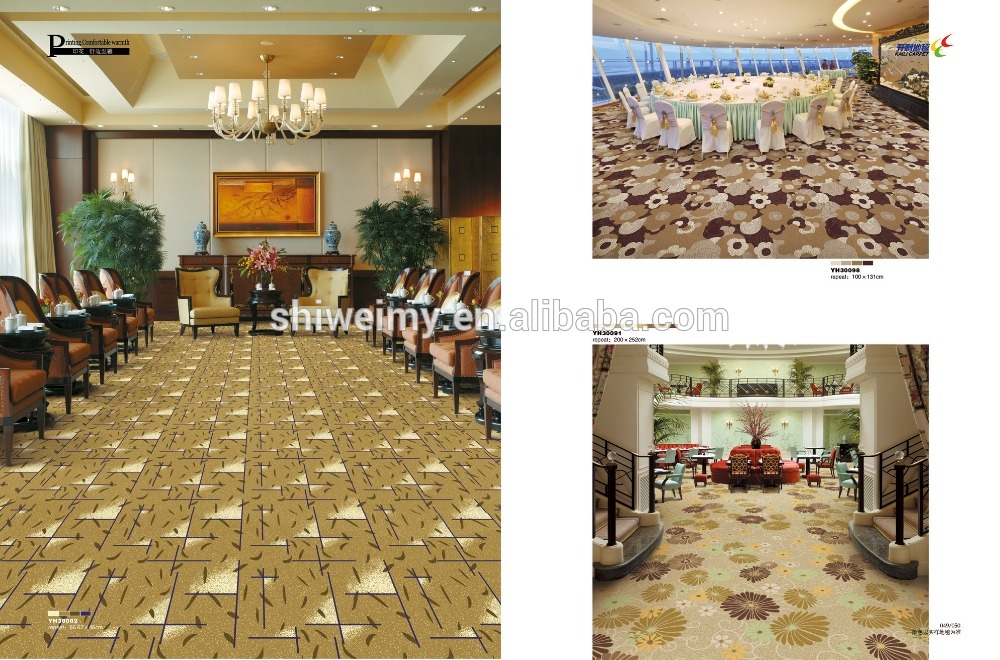 Nylon printed carpet for hotel,restaurant,casino made in China, rugs carpet