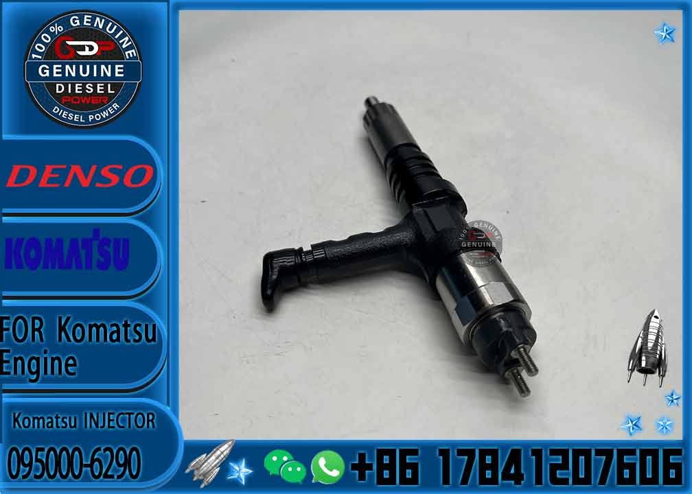 High Quality Diesel Fuel Injector Assembly 095000-6290 For Komatsu 6245-11-3100