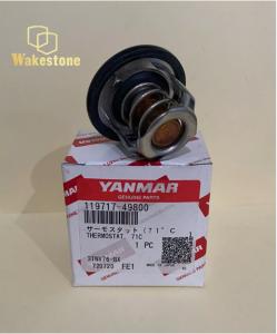 Quality 119717-49800 Excavator Engine Parts Thermostat Suitable For Yanmar 3TNV70 wholesale