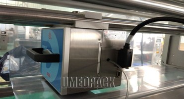 Automatic ice cube packing machine