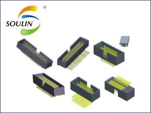 China Customized 2.54 Mm Box Header Connector Waterproof Right Angle on sale