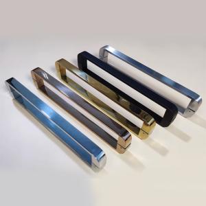 Quality SUS304 Waterproof Shower Glass Door Handle High Security Shower Door Pull Handle wholesale