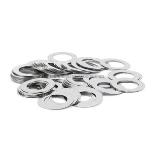 Quality Metal Flat Stainless Steel Sealing Washers Shims 316L 304L 0.05mm wholesale