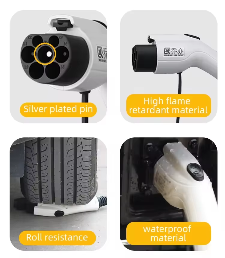 GBT Electric Car Charger 7kW Portable Charger for Vehicle Retrofit/Upgrade