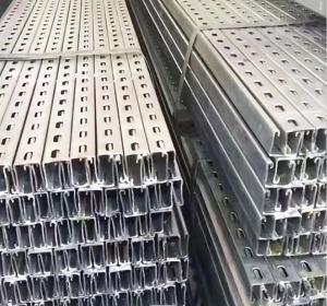 Quality 2 Inch Hdg Hot Dip Galvanized C Channel 50mm wholesale