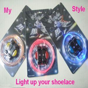 Quality hot selling cute lighting el wire shoelace wholesale