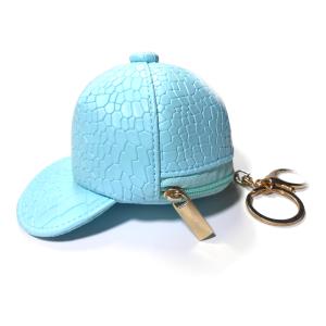 Quality ODM Blue Leather 12.5cm Little Backpack Keychain Printing Logo wholesale