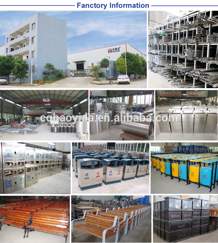 Brushed stainless steel ISO14001 Garden Metal Flower Pots