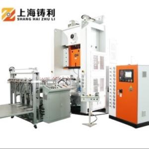Quality 7.5m Aluminium Foil Container Making Machine Ce Aluminium Food Container Machine Line wholesale