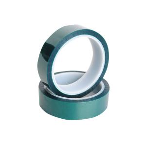 Quality 2 inch Insulation PET Adhesive Tape Green Pet Polyester Silicone Masking Tape wholesale