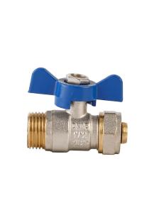 Quality Nontoxic Forged Tee Handle Ball Valve , Multi Scene High Temperature Ball Valves wholesale