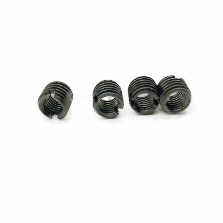 Self Threading Inserts Threaded protective sleeves 10.9-Grade High-Strength Iron Threaded Sleeves Internal and external braces 