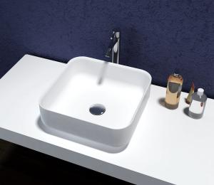 Quality Home Hotel Counter Top Bathroom Basin Stain And Chemical Resistance wholesale