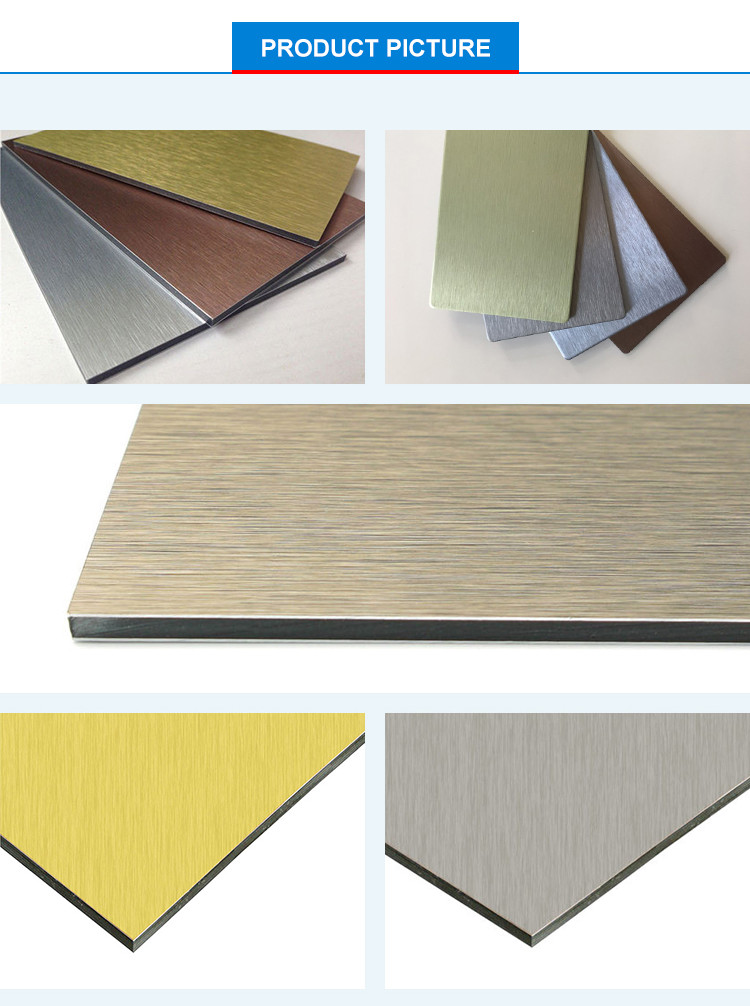 2MM 3MM Weather Resistance Aluminium Architectural Cladding Sheet AA1050 PE Coated