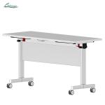 Customize Your Folding Table with 1.5mm Cold Rolled Steel Leg Wooden Furniture