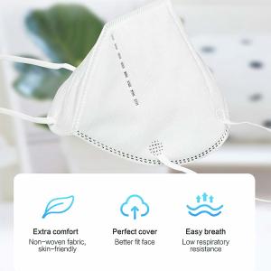 Quality 4 Layers Medical Disposable Face Mask Hypoallergenic Skin Friendly 2 Pcs / Bag wholesale