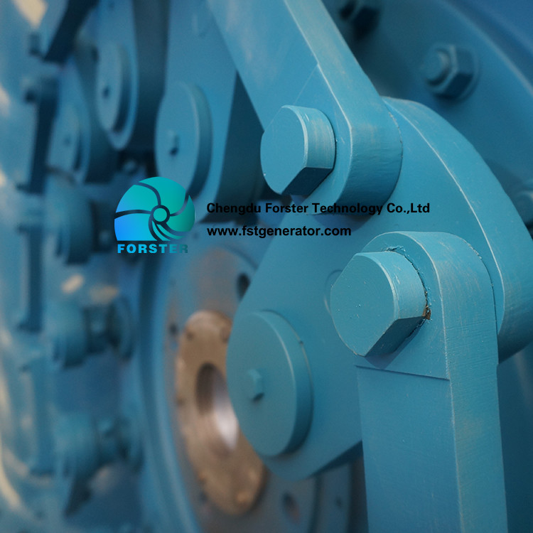 High Efficiency 2mw to 5mw High Voltage 6300v - 35kv Francis Turbine Generator Unit For HPP