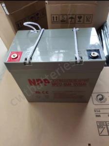 Quality Valve Regulated Lead Acid Solar Batteries NPG12-55Ah 12V Rechargeable wholesale