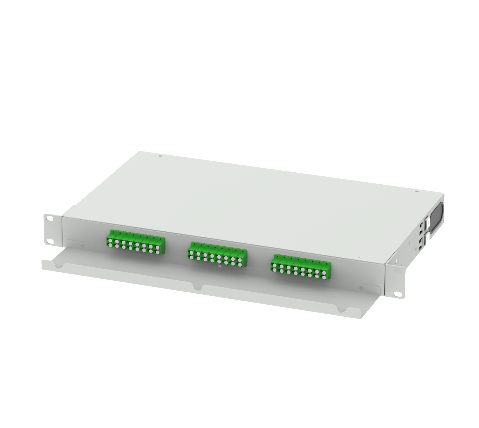 19 Inch Sub Optic Distribution Frame LC APC 24 Ports Patch Panel Used for FTTX Network