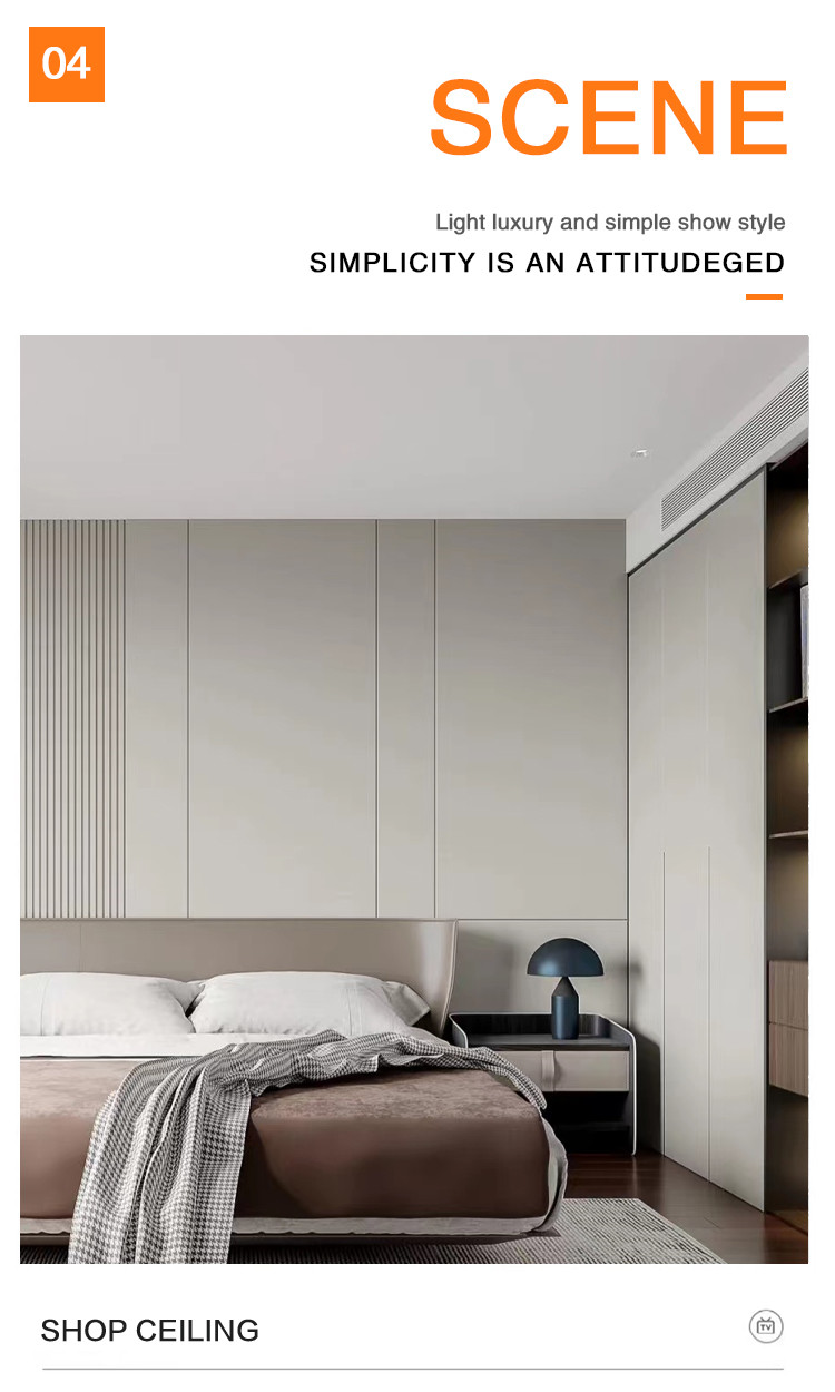 PVC Bamboo Charcoal Wall Board Fabric Wall Panel 1220*2440*5mm