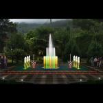 Public Square Angel Musical Fountain Stainless Outdoor