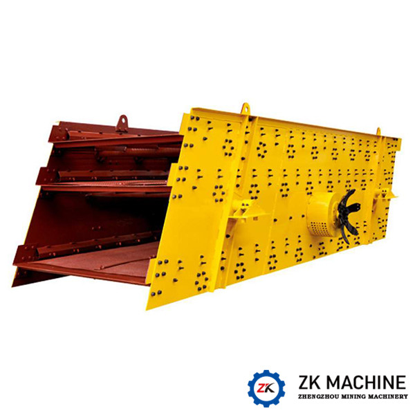 High Efficiency Linear Vibrating Screen Machine 150-1200 T/H For Ore Dressing