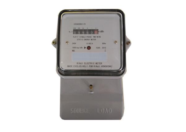 Anti Tamper Single Phase Electric Meter With Metal Case Active Energy Measuremen