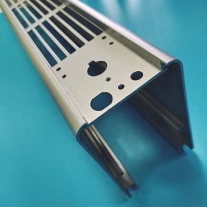 Quality Titanium Plating Aluminum Heatsink Extrusion Profiles Waterproof Heater Case Drilling wholesale