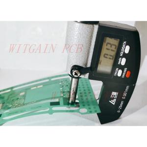 Quality Super Thin 2 Layer PCB Credit Card Laminate Green Solder Mask wholesale