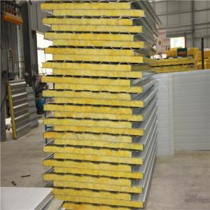 Quality 20years 50mm insulated glass wool corrugated sandwich roof panel use warehouse wholesale