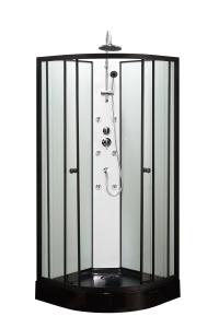 Quality 4mm Tempered Glass Quadrant Shower Cubicles 850x850x2250mm Free Standing wholesale