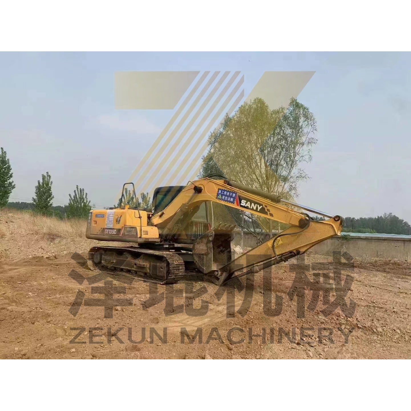 Used Hydraulic Excavator Sany sy135c with Other Hydraulic Cylinder