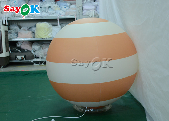 7ft Pvc Orange Airtight Inflatable Christmas Balloon Xmas Hanging Decor