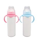 350ml Stainless Steel Baby Insulated Feeding Bottle Direct Drinking